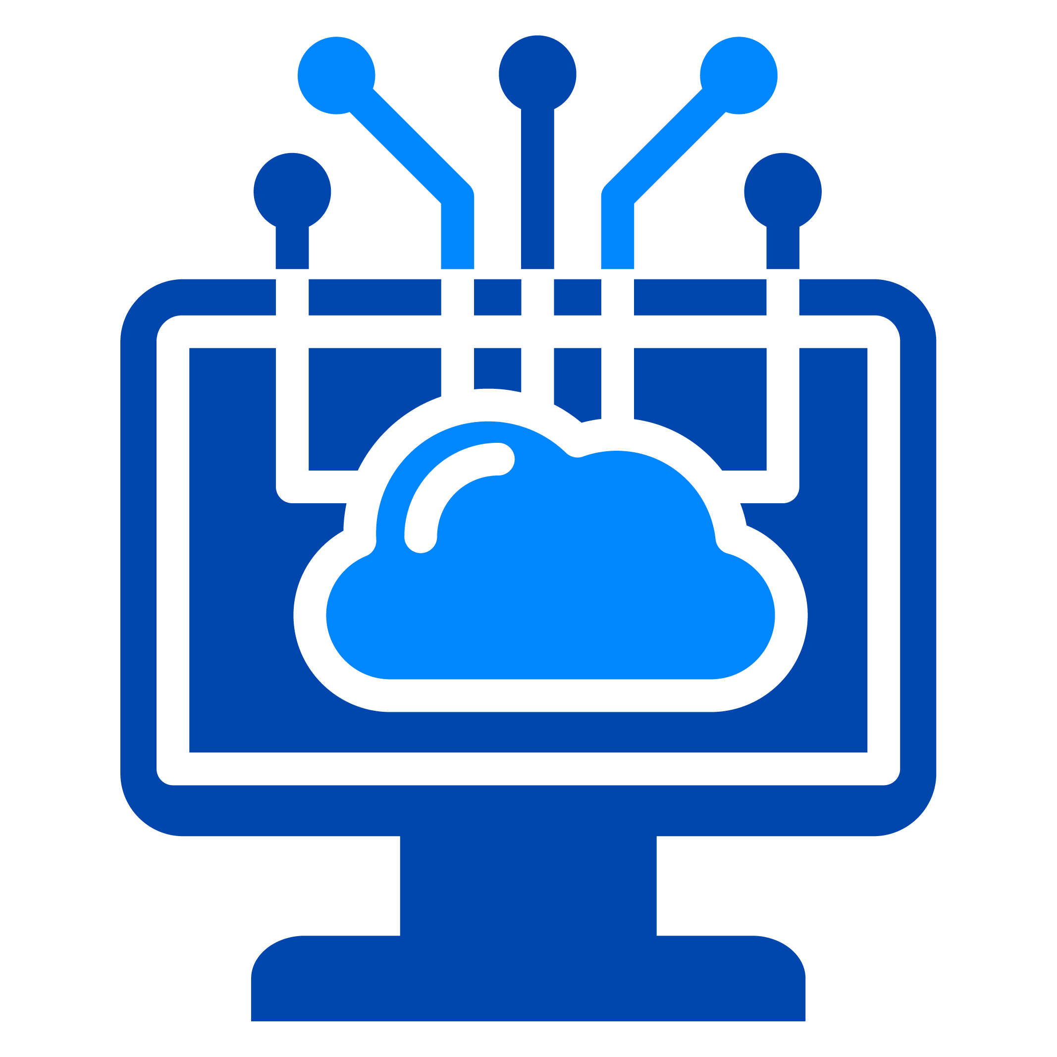 Icon representing edge computing.
