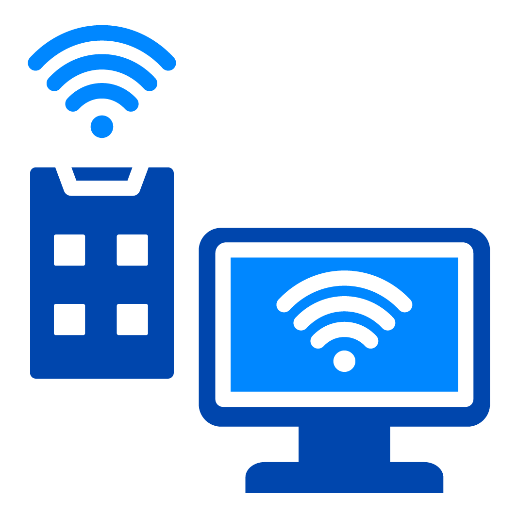 Icon representing "remote connection"