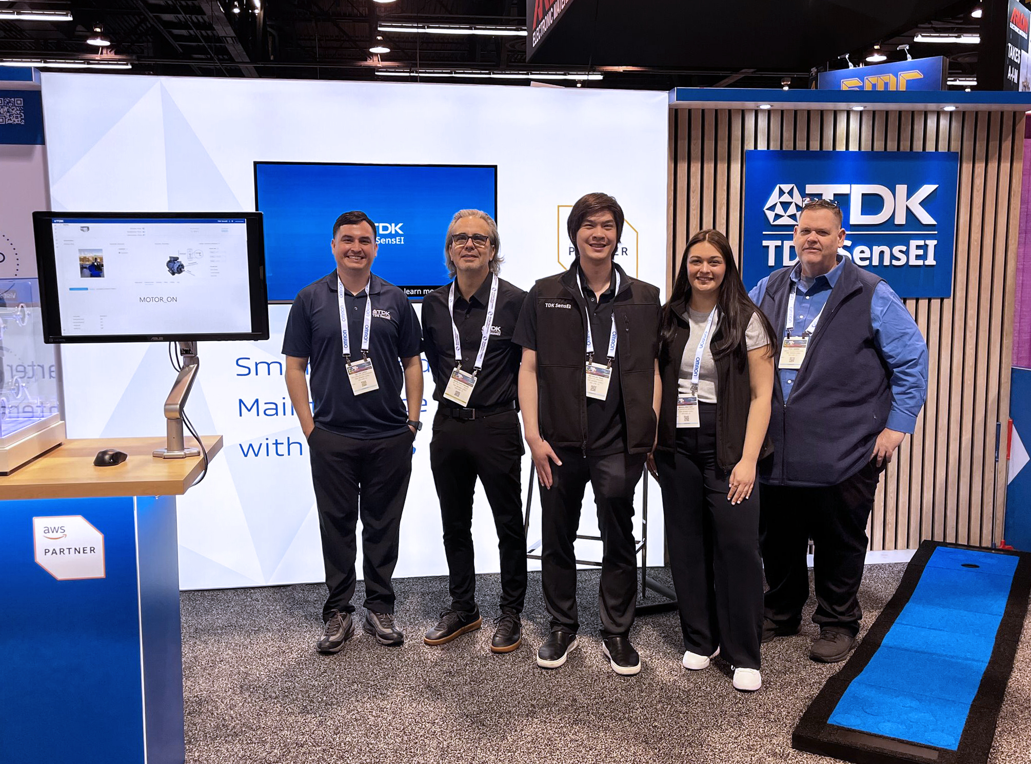 APEX26_5 TDK SensEI booth team at APEX Expo 2026