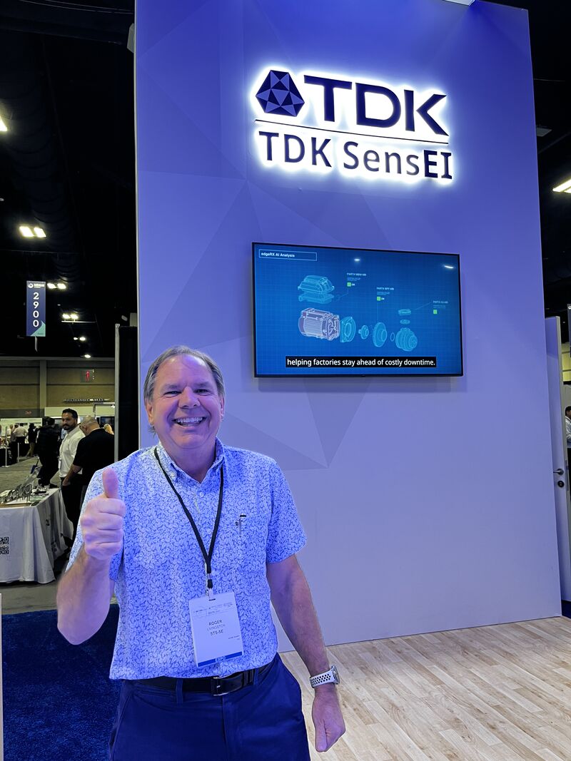 MD&M South 2026 2 TDK SensEI booth at MD&M South '26