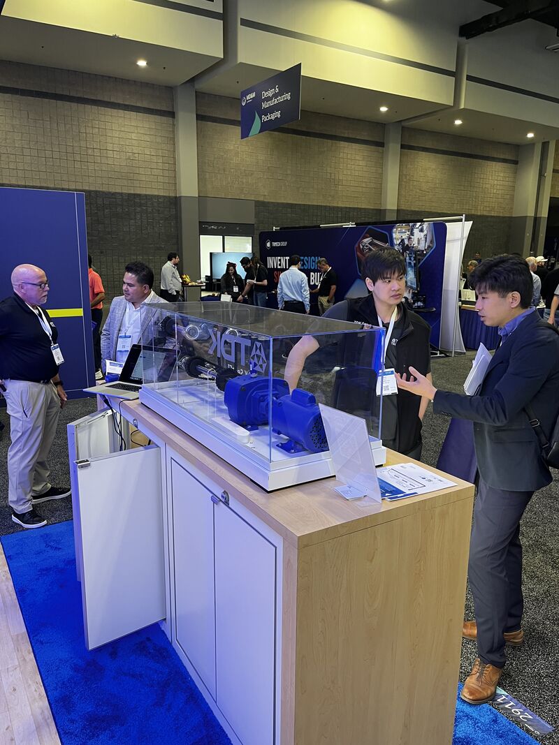 MD&M South 2026 3 Demo at the TDK SensEI booth at MD&M South '26