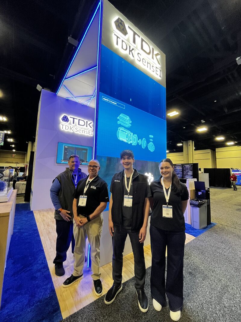MD&M South 2026 9 TDK SensEI booth at MD&M South '26