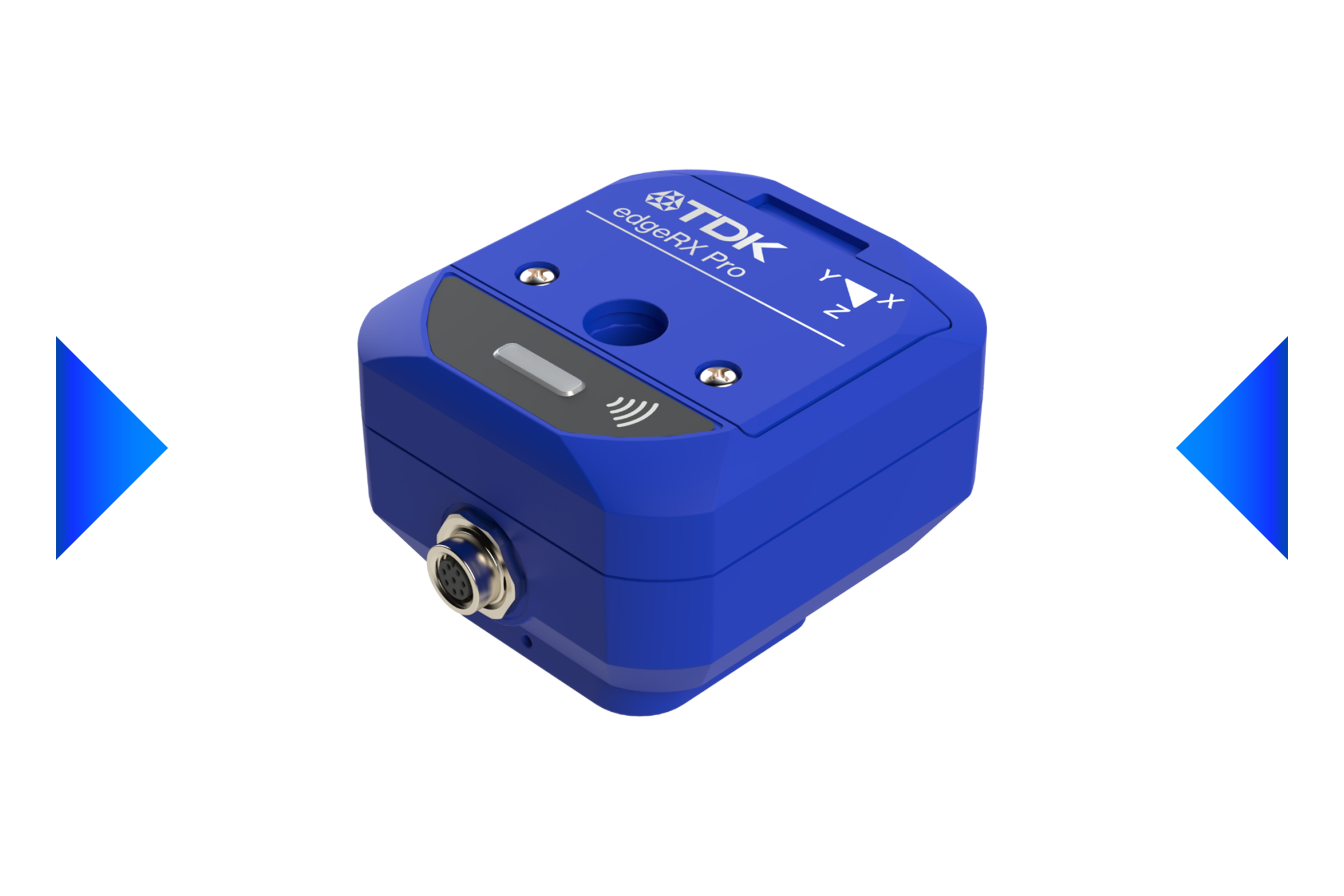 Product photo of TDK SensEI's edgeRX™ PRO sensor.